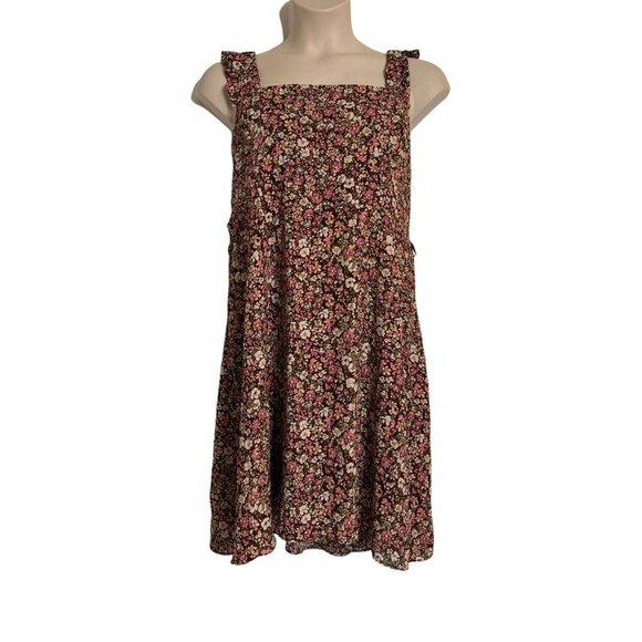 Nine Britton 2X Smocked Back Sleeveless Floral Print Midi Lined Dress NWT - Picture 11 of 11